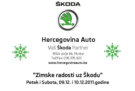 Zimske radosti uz Škodu