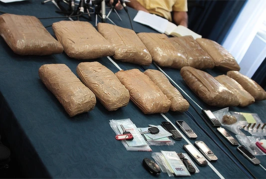 Zaplijenjeno 15 kg droge, uhićena jedna osoba