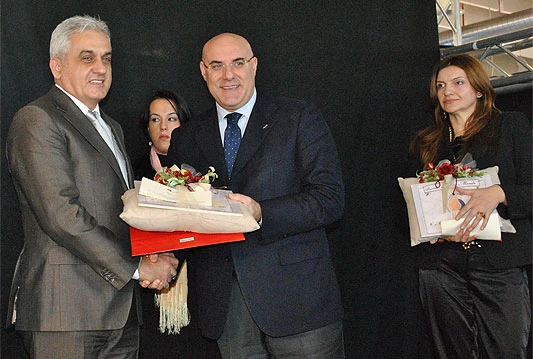 Gradonačelnik Bešlić i šefica službe za gospodarstvo Marić nagrađeni za razvoj odnosa s Italijom