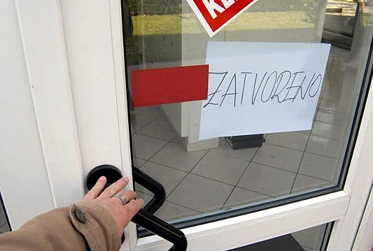 U Federaciji zatvoreno više od 7000 poslovnih subjekata
