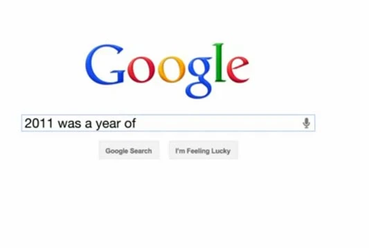 VIDEO: Google Zeitgeist - Kako je svijet 'googlao' u 2011.