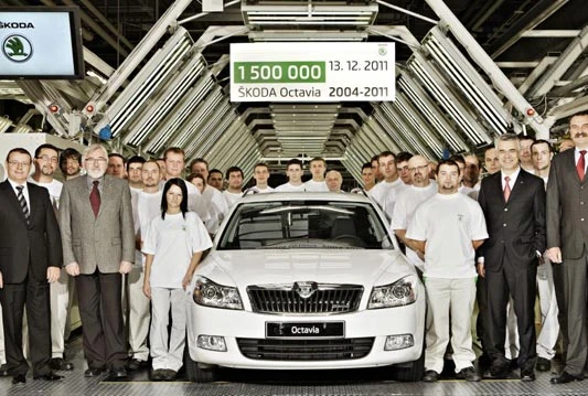 Škoda proizvela milijun i pol Octavija druge generacije