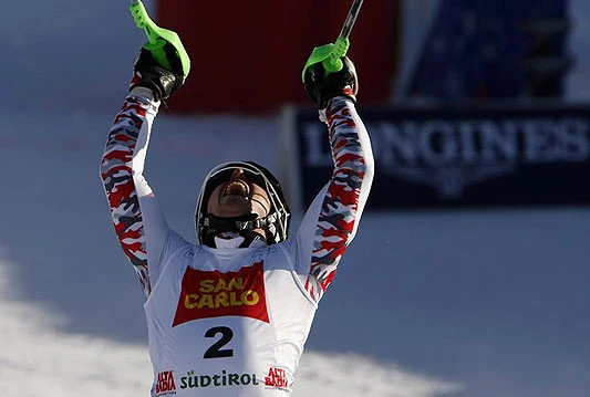Hirscher pobjednik slaloma u Alta Badiji, Kostelić 5.