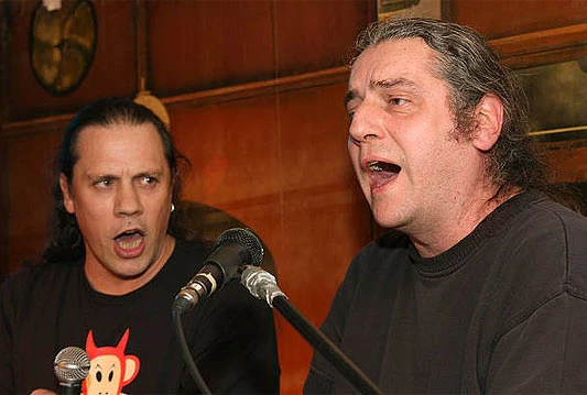 Club Aleksa: Pjesnički kabare/sit-down komedija: Predrag Lucić i Boris Dežulović