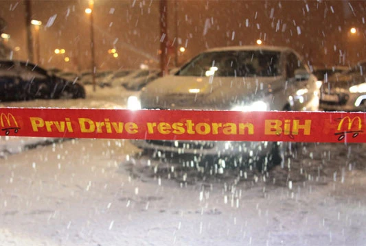 Otvoren prvi McDonald's drive restoran u BiH