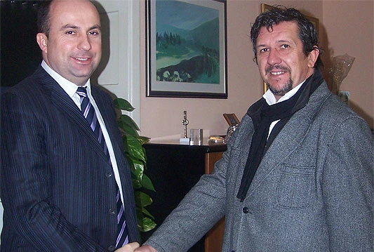 Lasić primio akademskog slikara i grafičkog dizajnera Roberta Alilovića