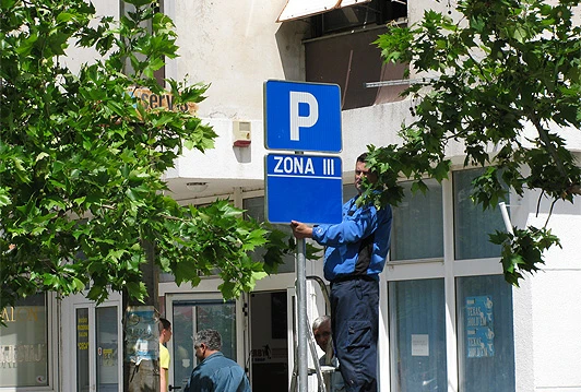 Djelatnici prolaze obuku, naplata parkiranja još se ne vrši!
