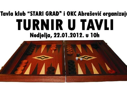 Turnir u tavli u OKC Abrašević