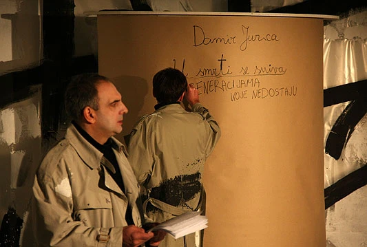 Uprizorena dramska interpretacija 'Generacijama koje nedostaju' Damira Jurice