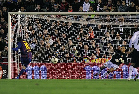 Barceloni remi na 'Mestalli', Messi promašio penal