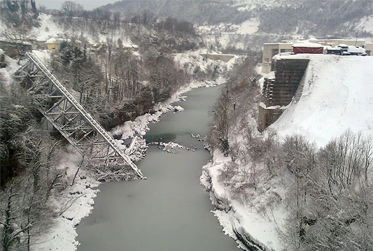 Zaledila se Neretva