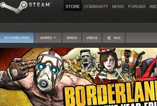 Newell o provali na Steam