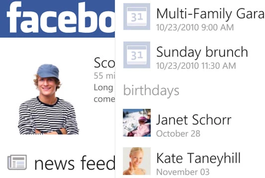 Obnovljen Facebook za Windows Phone