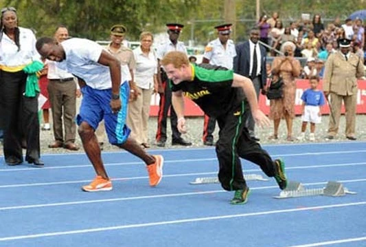 Utrkivali se Usain Bolt i princ Harry