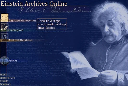 Einsteinovi rukopisi dolaze na internet