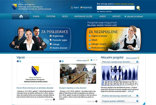U funkciji nova internet stranica Federalnog zavoda za zapošljavanje