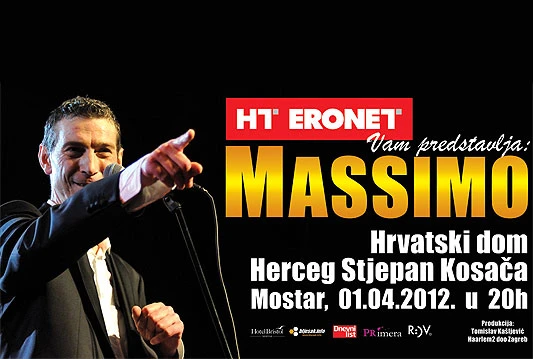 Massimov koncert u Kosači gotovo rasprodan!