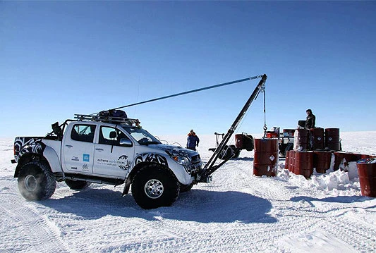 Toyota Hilux osvojila Antarktik