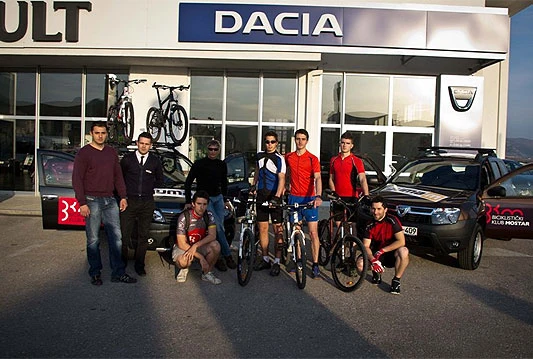 BK Mostar na natjecanja u Dacia vozilima