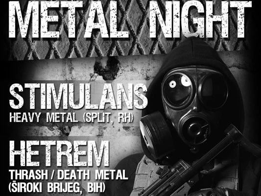 Noć heavy metala u Mostaru