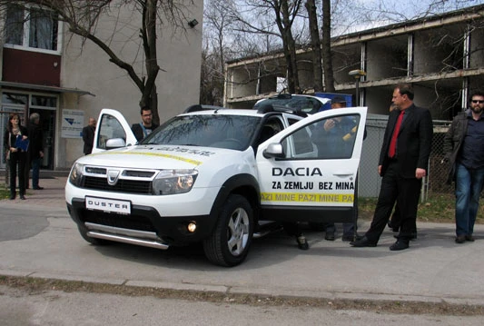 Dacia pomaže razminiranje BiH