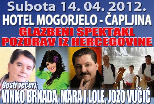 Iz Čapljine u svijet odlazi posebna glazbeno scenska razglednica