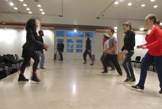 RINGO u suradnji sa STEP AFRIKA organizirao radionice i druženje s plesačima