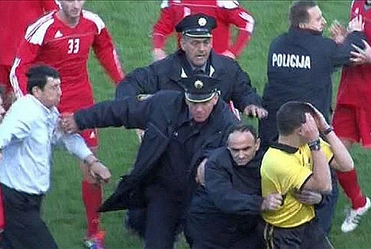 Igrači Jedinstva opet napali suca; Sad na utakmici protiv Branitelja