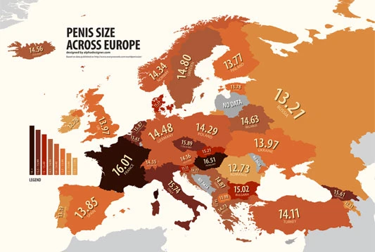 Bosanci i Hercegovci su prvaci Europe po dužini penisa