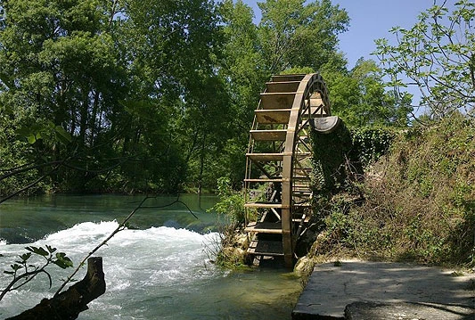 Vodeno kolo u Trebižatu i dalje besprijekorno funkcionira