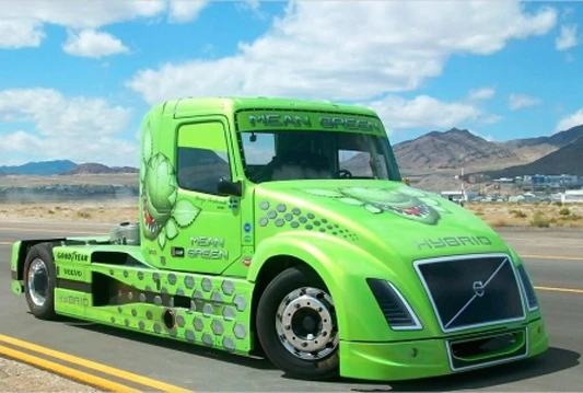 Volvo Mean Green -najbrži hibridni tegljač