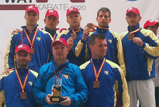 Mandarić i Odak kao članovi reprezentacije BiH osvojili brončanu medalju na europskom prvenstvu