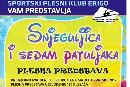 Plesna predstava "Snjeguljica i sedam patuljaka"