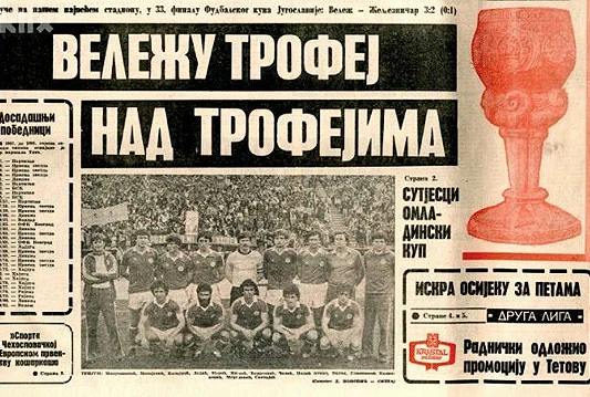 U dramatičnoj utakmici Velež savladao Želju 3:2 u finalu Kupa