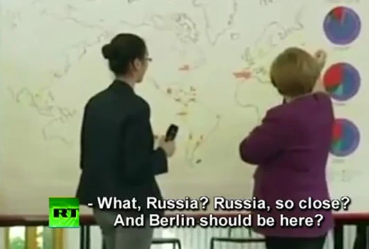 VIDEO: Angela Merkel ne zna na karti pokazati Berlin!
