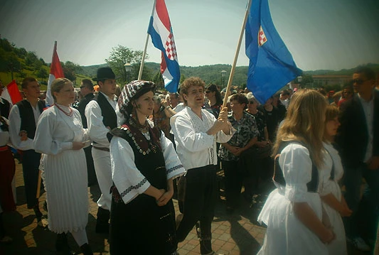 Mladež ramske zajednice na II. studentskom hodočašću u Mariju Bistricu