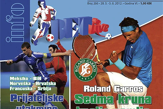 Posljednje svibanjsko izdanje tjednika "Info BET Live''