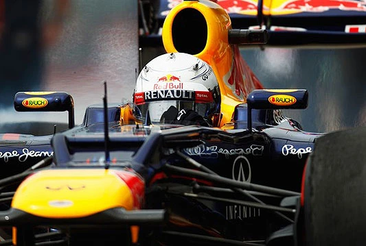 Pole position Vettelu