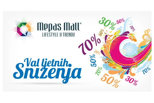 Val ljetnih sniženja u Mepas Mallu