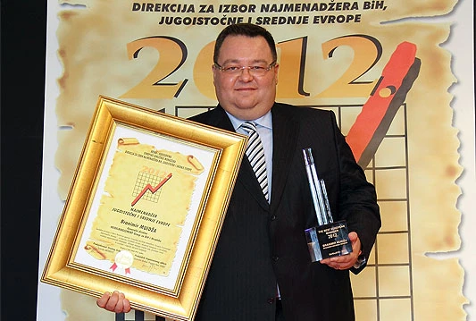Branimir Muidža proglašen za najmenadžera desetljeća