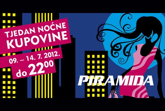 TC Piramida: Tjedan ljetne noćne kupovine