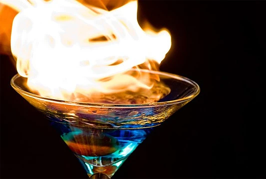 BaZZa BARMEN FIRE SHOW!
