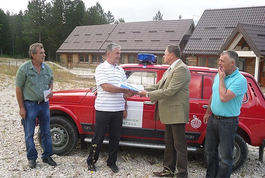 Park prirode ''Blidinje'' dobio specijalno vatrogasno vozilo