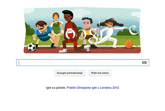 Google obilježio početak Olimpijskih igara