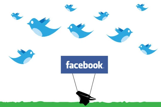 Twitter sve opasnije prijeti dominaciji Facebooka