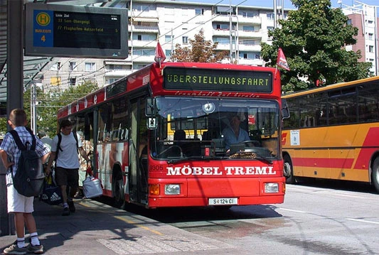 Hrvat ''oteo'' gradski autobus u Salzburgu