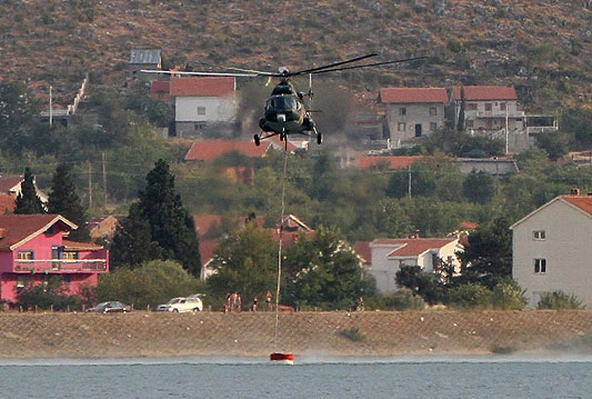 Većina požara sanirana, najteža situacija sjeverno od Mostara
