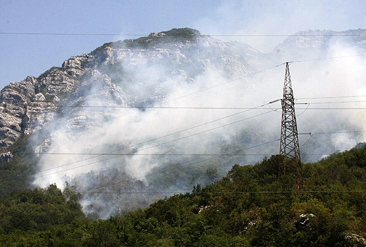 Požari na dubrovačkom, zadarskom i šibenskom području