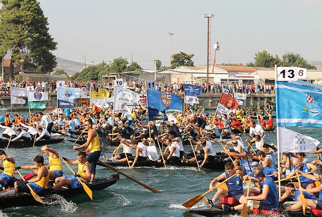 15. Maraton lađa: Pobijedili 'Gusari' iz Komina