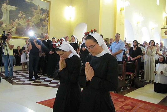 Polaganje doživotnih zavjeta sestara milosrdnica